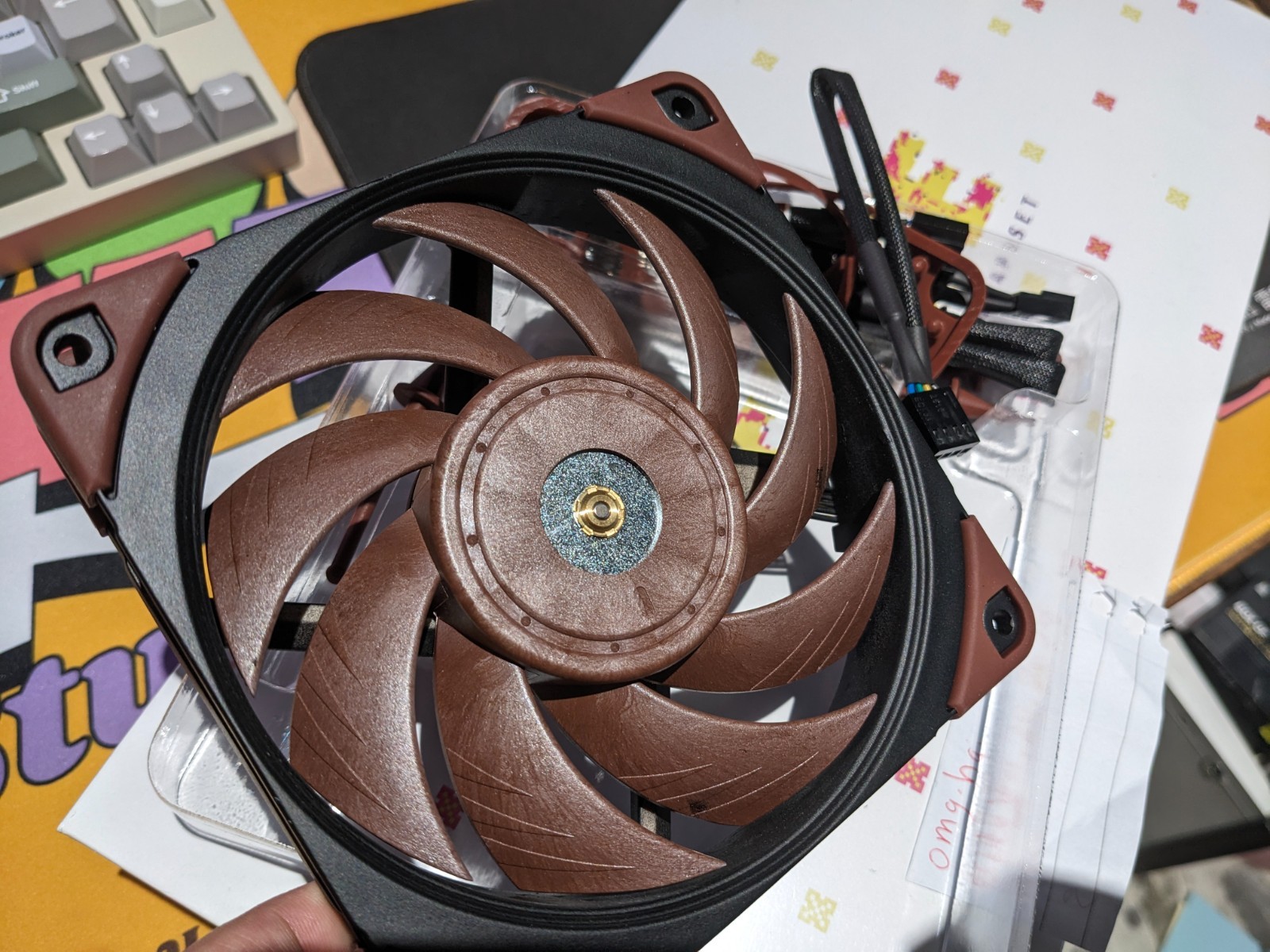 Custom Painted Noctua NF-A12x25 Fans