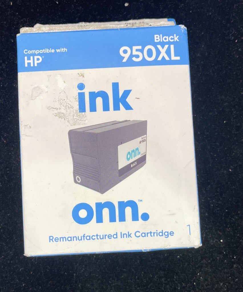 ⭐️ Onn 950XL Ink Cartridge Black. New
