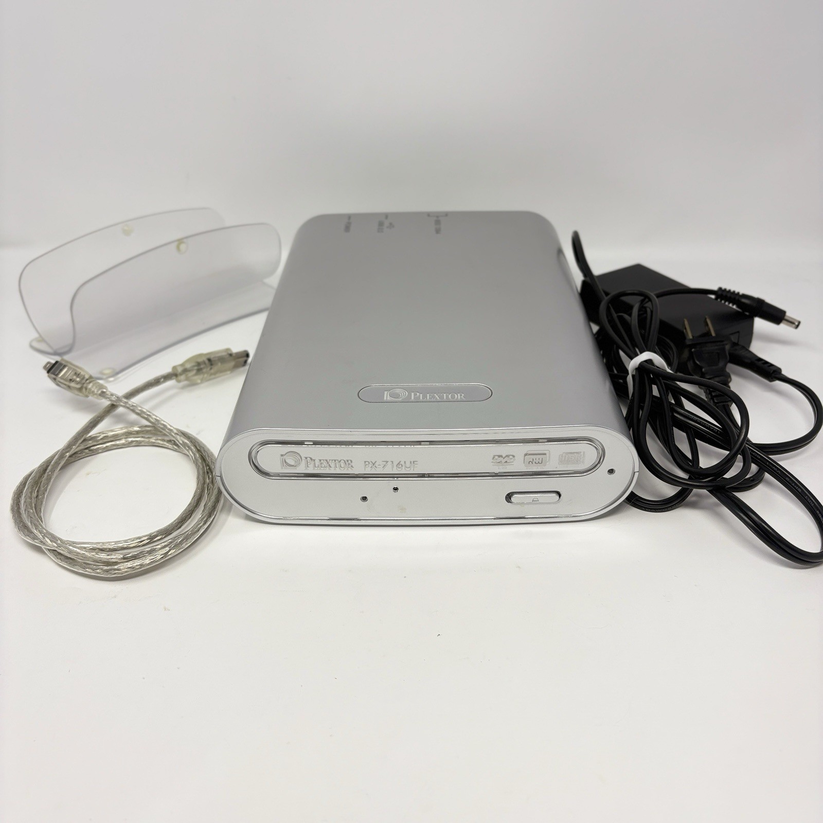 Plextor PX-716UF External DVD/CD Rewritable Drive Burner FOR PARTS As Is