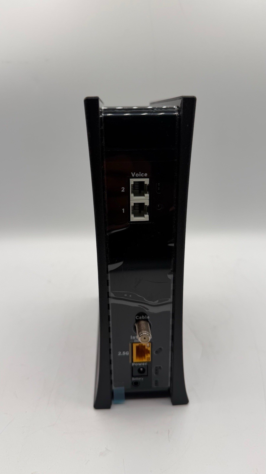 Spectrum EU2251 DOCSIS 3.1 eMTA Cable Modem 2.5G Ethernet Black AB22M
