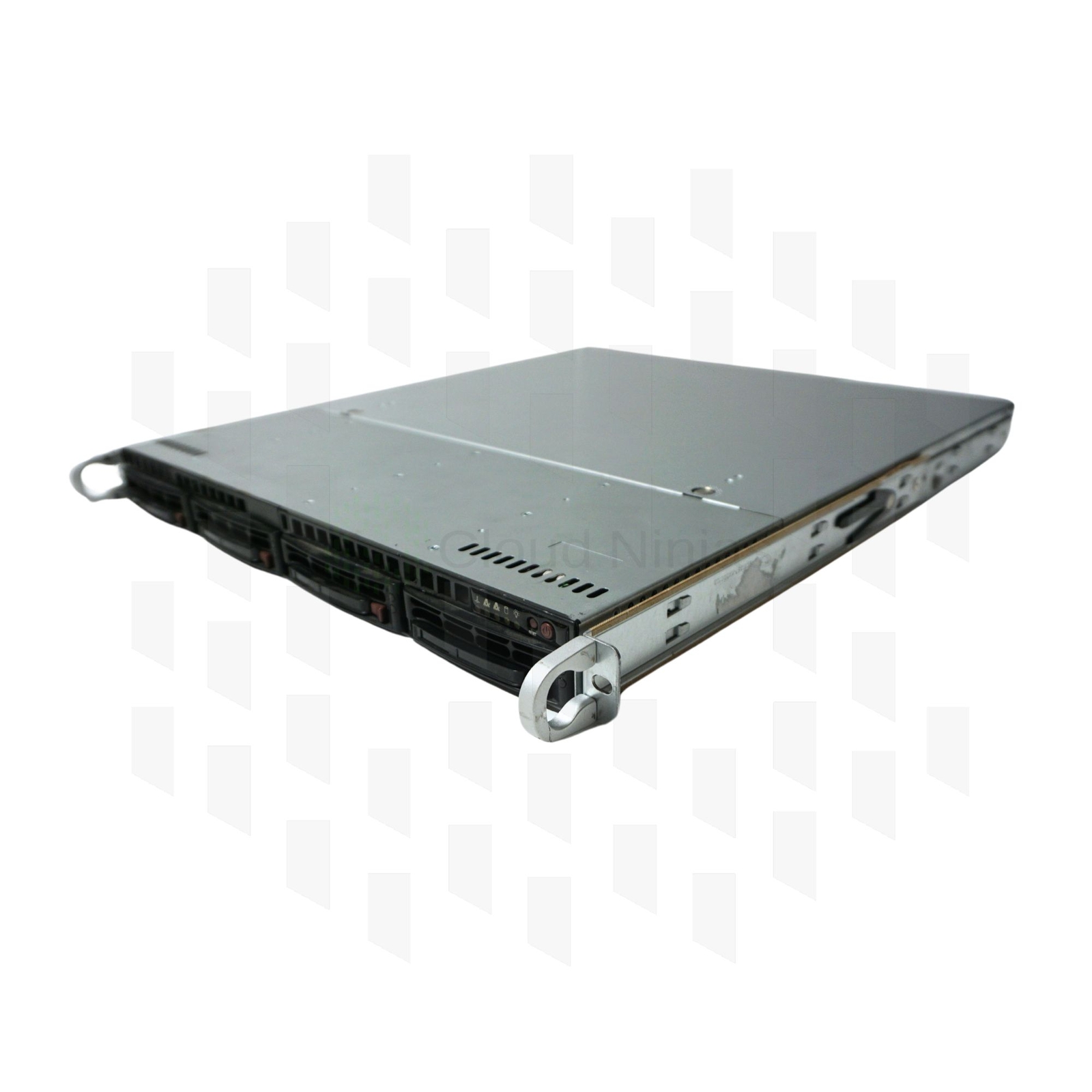 Cloud Ninjas ARA-4LS 1U 4 Bay Server AMD Ryzen 5 7600X 6 Core 64GB ECC NVMe M.2
