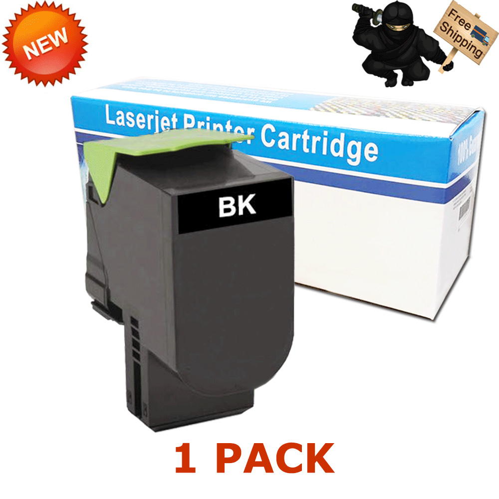1PK 701HK Black Toner for Lexmark 70C1HK0 CS510de CS410dn CS310dn CX510de CX410e