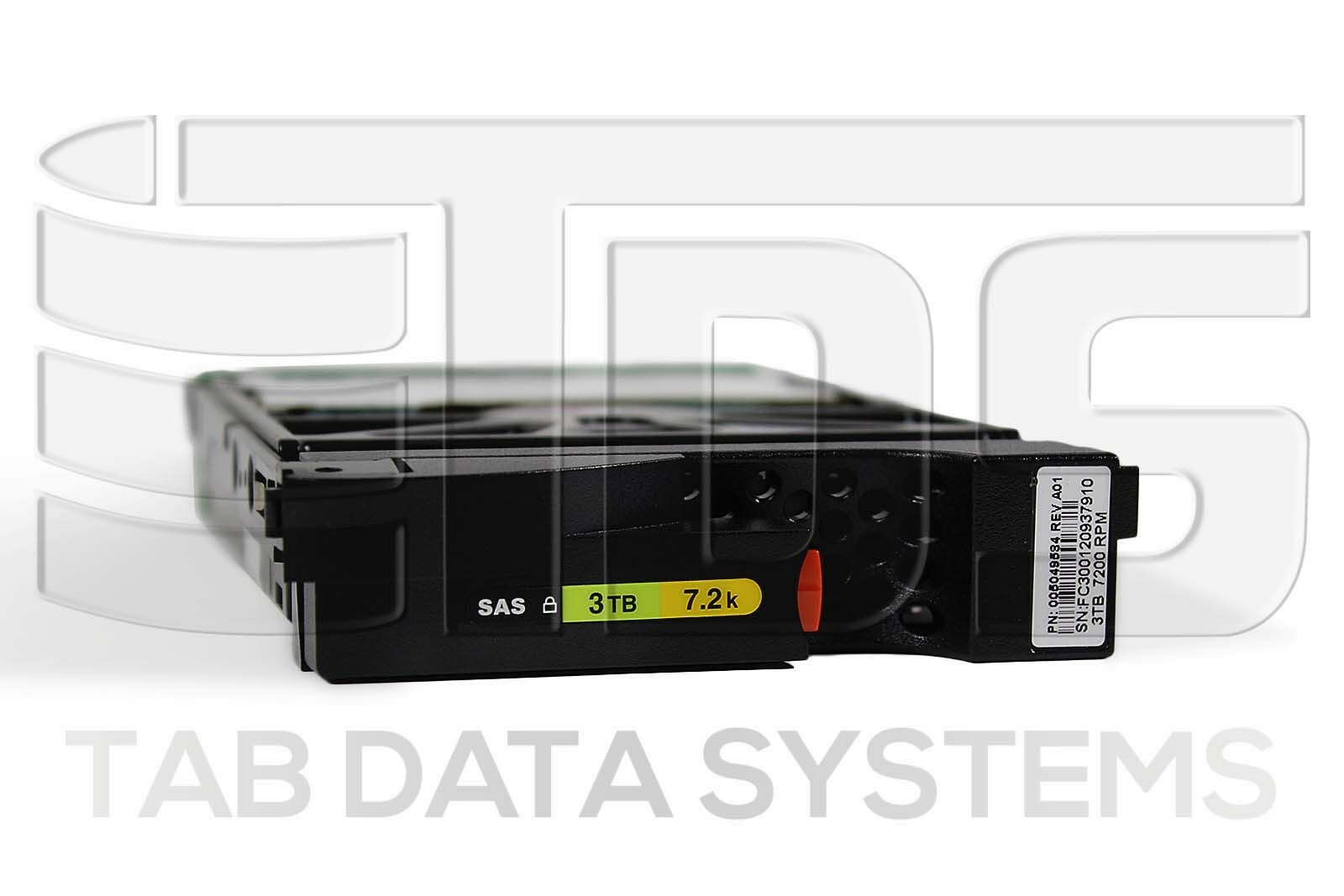 New Open Box EMC 005049584 3TB SED 7.2K 6Gbps SAS HDD V2-PS07E-030 for VNXe3150