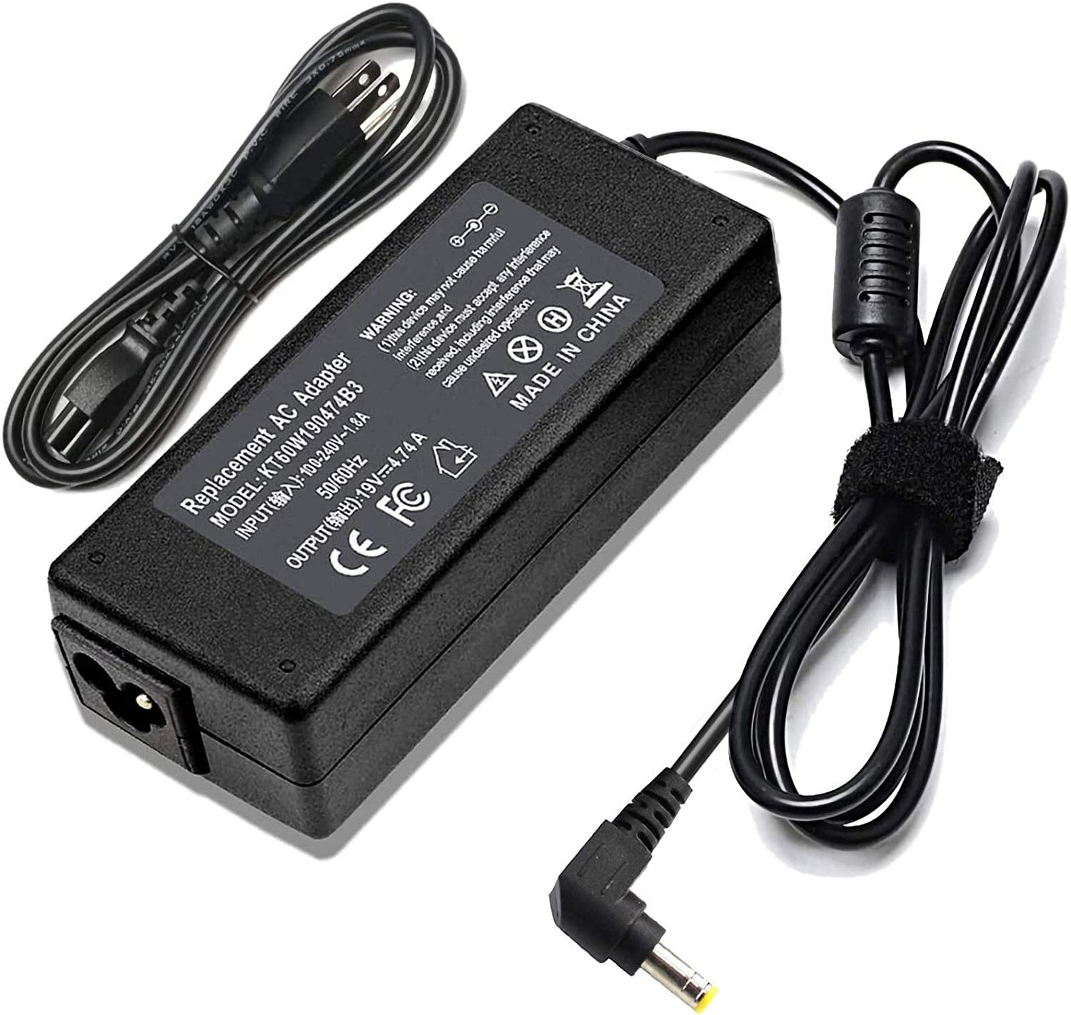 AC Adapter Charger For Fujitsu Lifebook E544, E554, E733