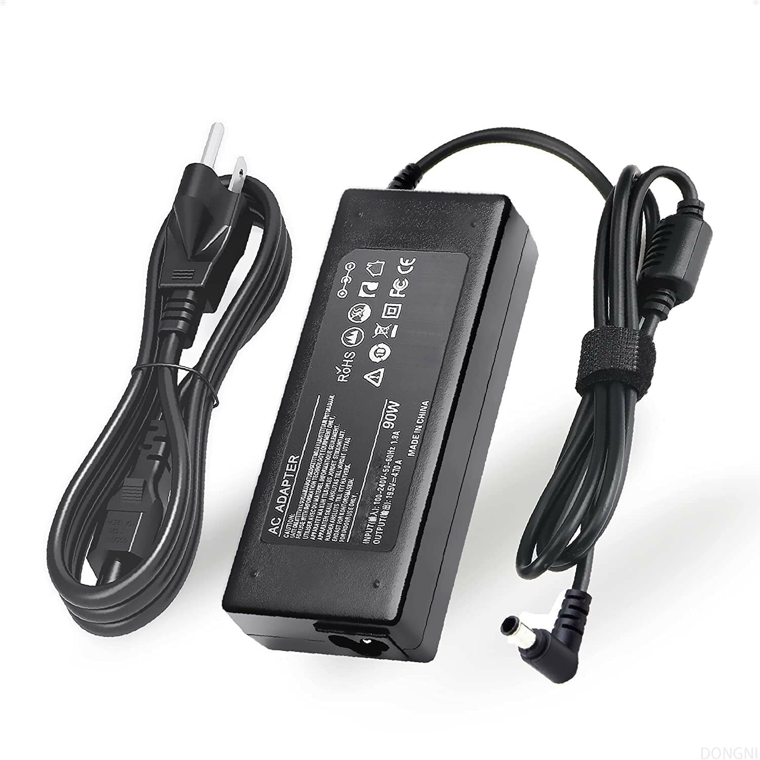 90W AC Adapter Power Supply For Sony Vaio PCG-5J2L PCG-61511L PCG-6G4L PCG-7113L