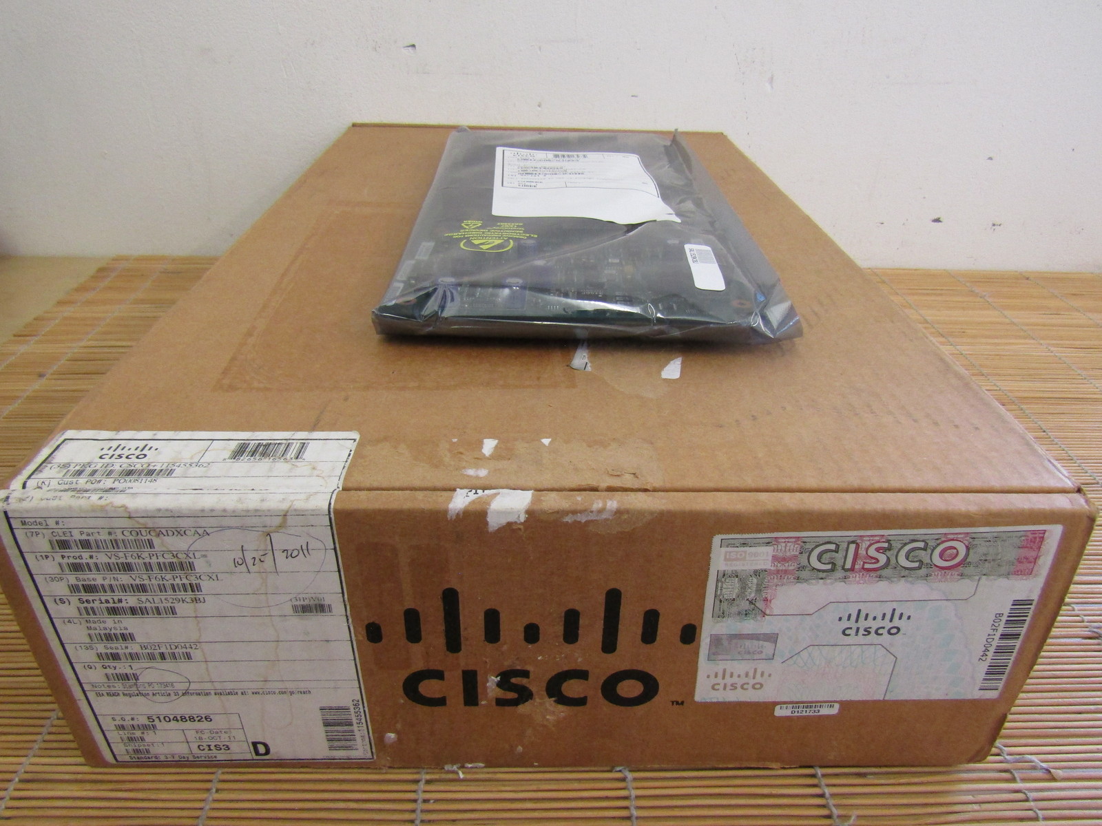 NEW Cisco VS-F6K-PFC3CXL Policy Feature Card 3CXL (PFC3CXL) NEW OPEN BOX