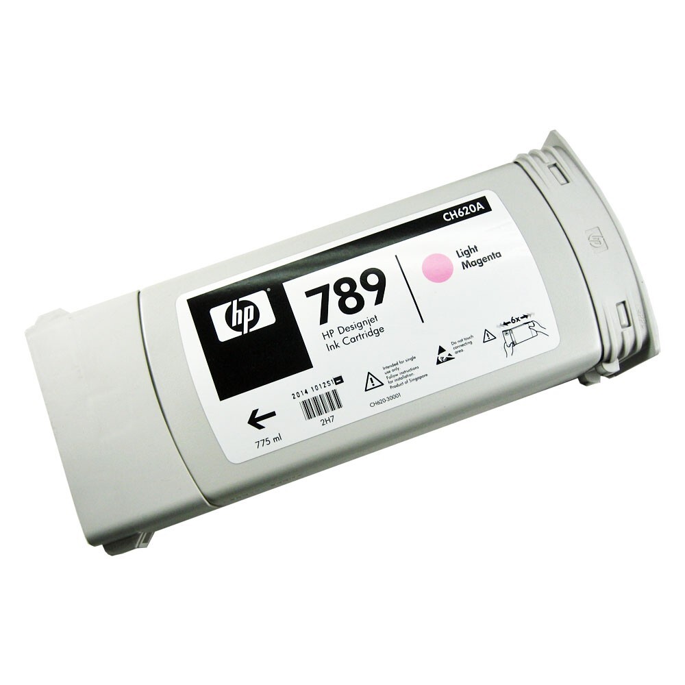 Genuine HP 789 Light Magenta 775ml Ink Cartridge CH620A Designjet L25500 