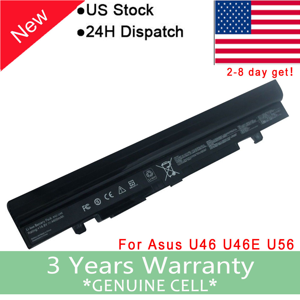 Battery for ASUS U56 U46 U46E U46J U46S U56E U56J U56S A41-U46 [Tested Good]