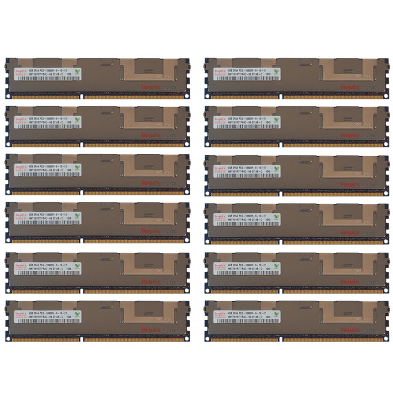 48GB Kit 12x 4GB HP Proliant SL335S SL390S BL685C G7 DL1000 Server Memory RAM