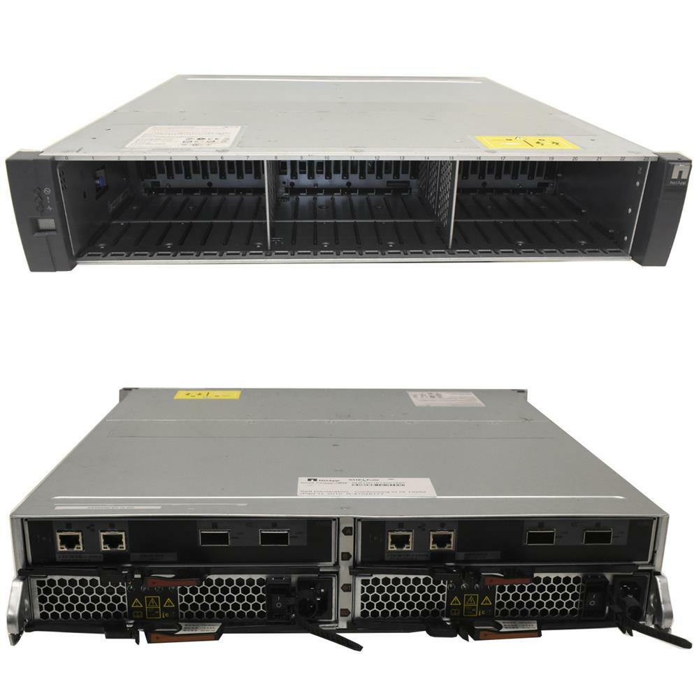 NetApp DS2246 Disk Shelf 2U NAJ-1001 24x Bay 2.5 2x PSU 2x IOM6 Modules