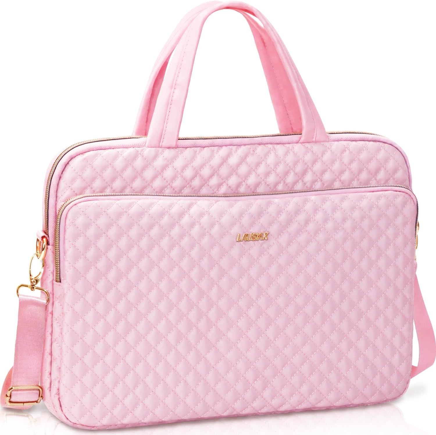 Messenger Briefcase Bag for Men Women, 15.6 16 Inch Laptop Case Bag