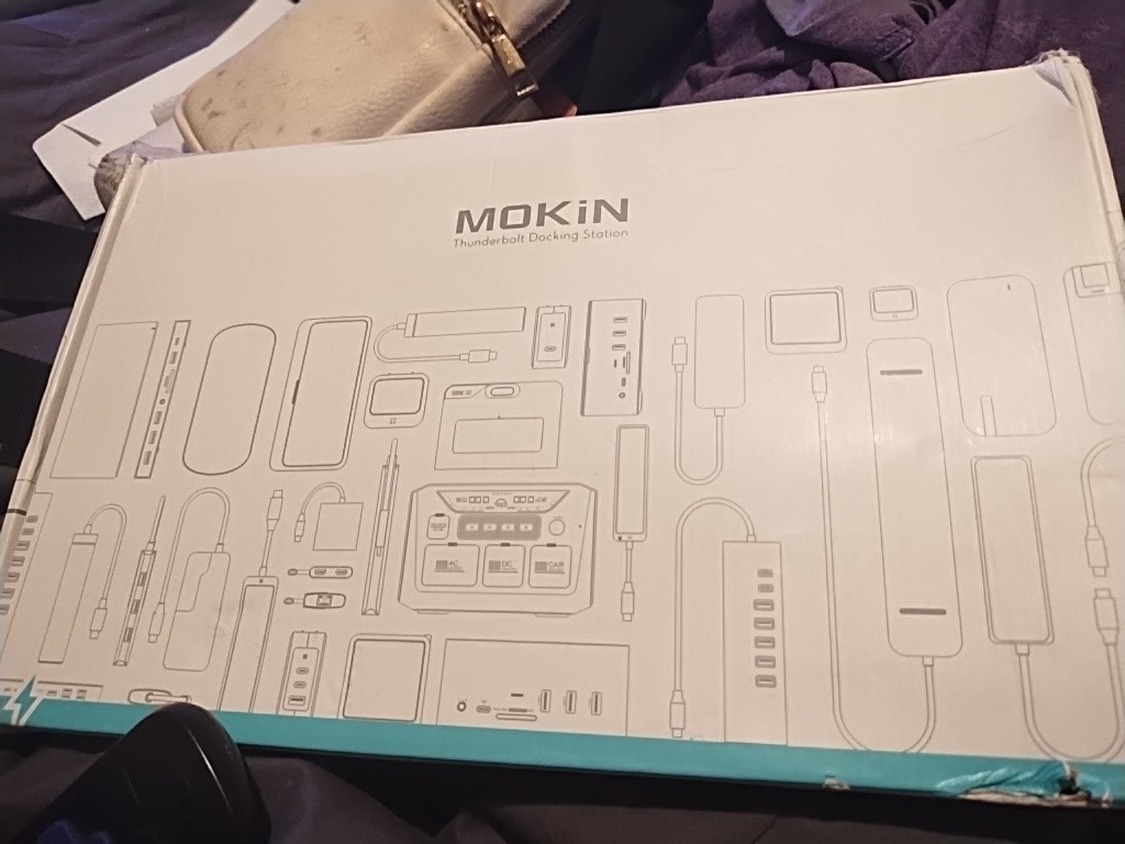  MOKiN 16-IN-1 Thunderbolt 4 Laptop Docking Station 8K 40Gbps 2.5Gb Ethernet
