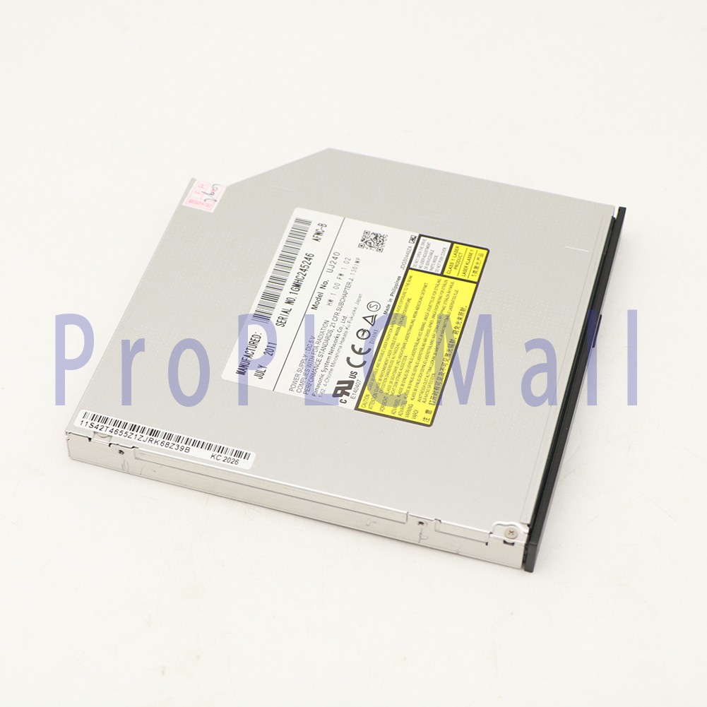 1PCS New Panasonic UJ-240 6X 3D Blu-ray Burner Writer BD-RE Slim SATA Drive