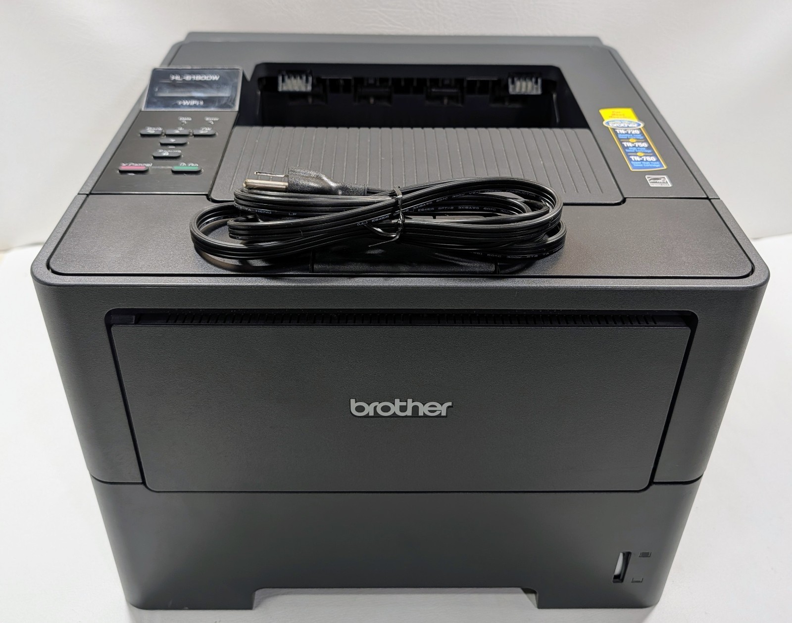 Brother HL-6180DW Wireless Duplex Monochrome Laser Printer - Page Count 23,680