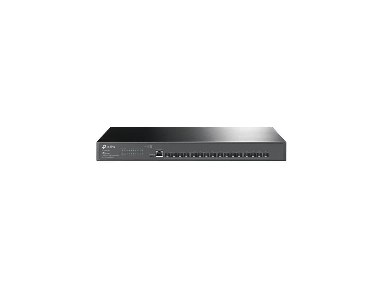 TP-Link TL-SX3016F | 16 Port 10G SFP+ Enterprise Level Switch | L2+ Smart Manage