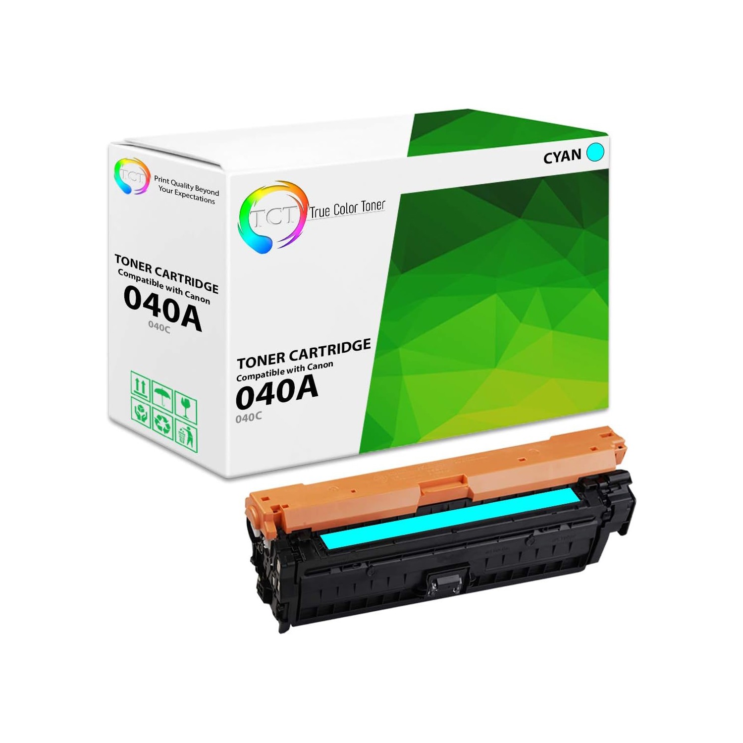 TCT 040 040C Cyan For Canon LBP712CDN LBP710CX LBP712 Compatible Toner Cartridge