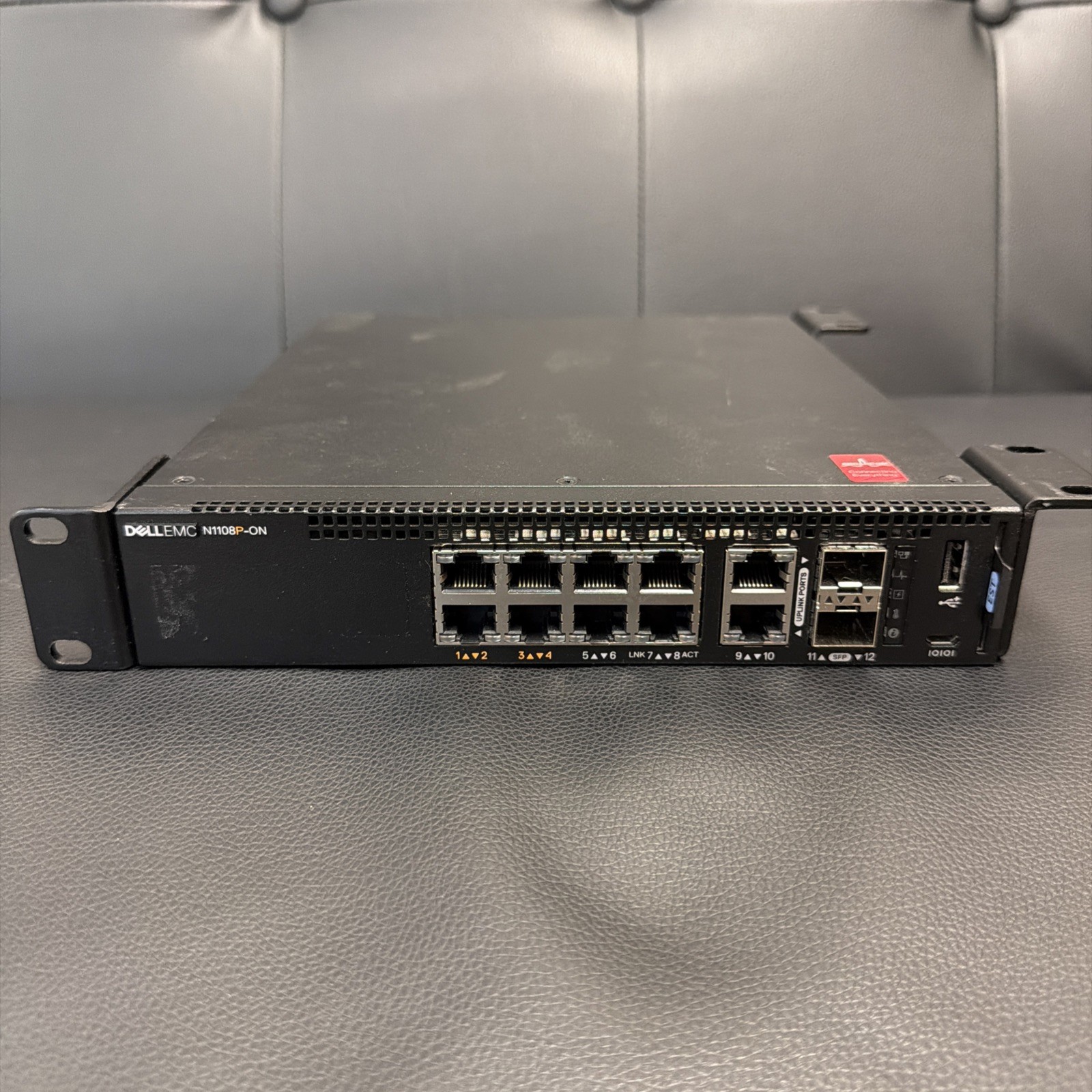 Dell E17W EMC N1108P-ON PowerSwitch 10-Port Ethernet Network Switch