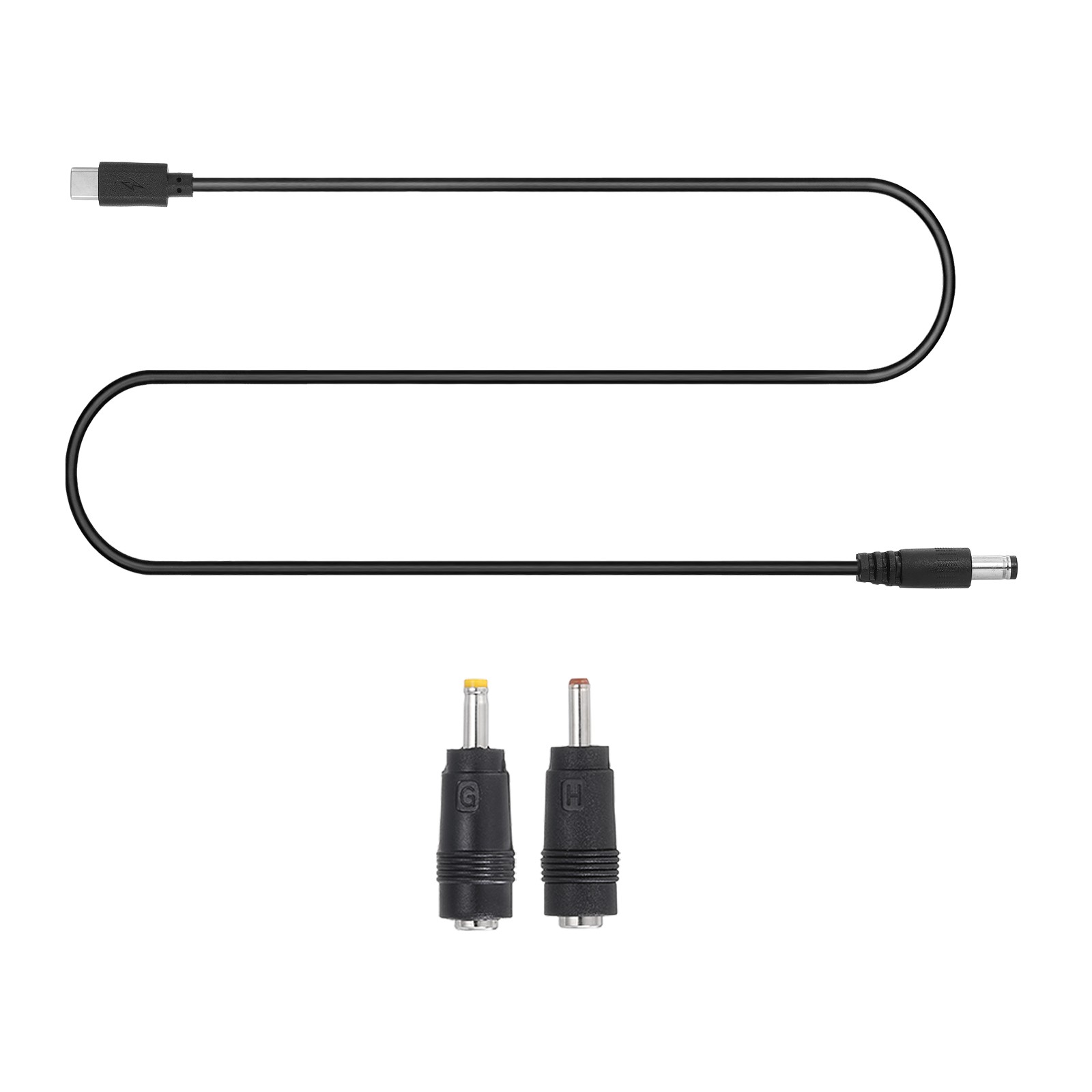 1m/3.3ft 20V USB C to DC PD Adapters w/ 2 Connector Tips