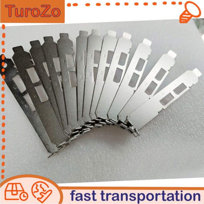 NVS295 100pcs Long Full Height Bracket For NVIDIA Quadro NVS310 Graphics Card