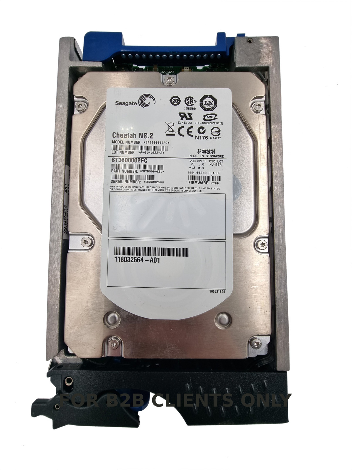 005048955 EMC HDD 600-GB 4-GB 10K 3.5 FC