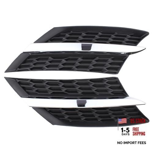 Front L/R Upper Hood Bumper Grill Bezel Cover for Toyota