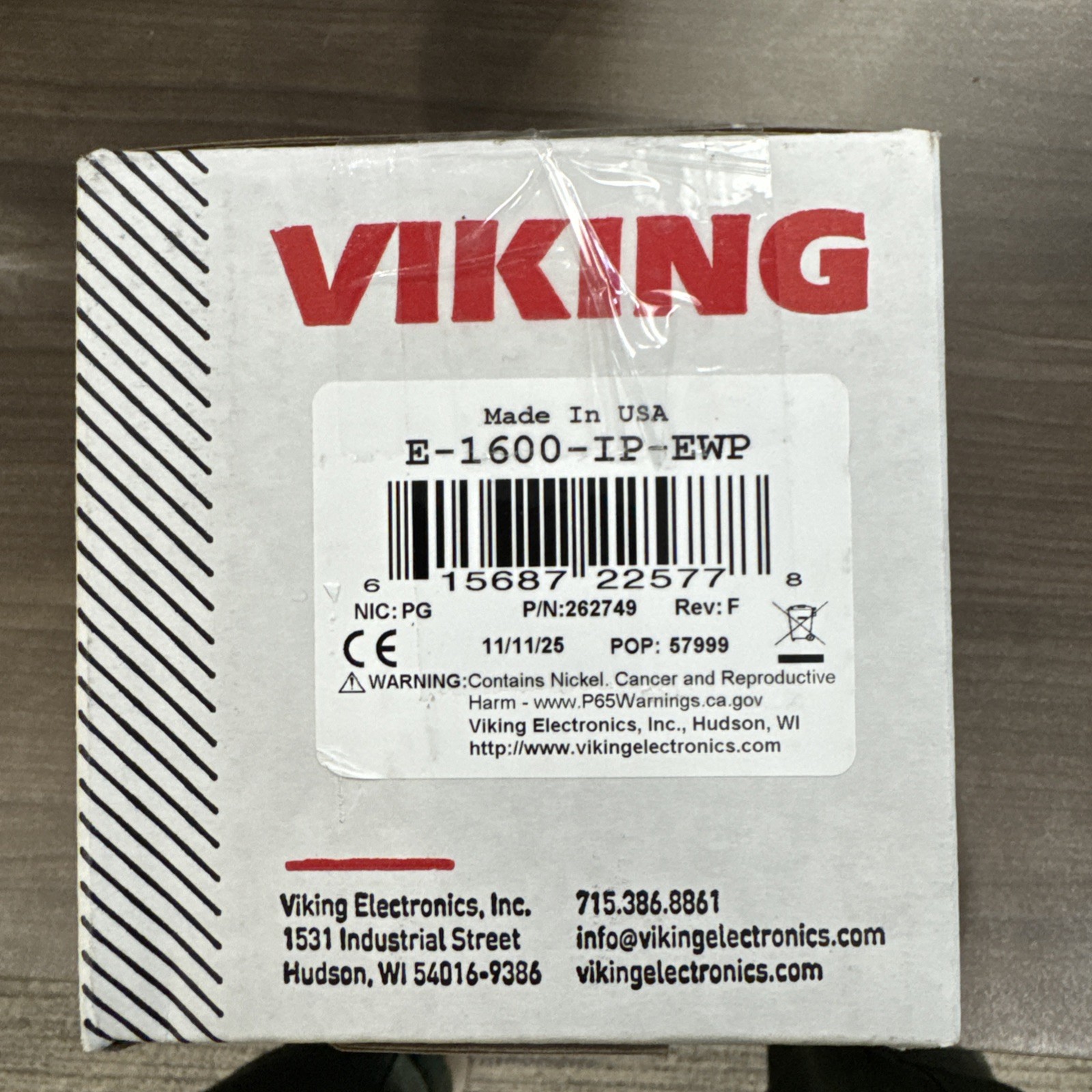 Viking Electronics E-1600-IP with EWP E-1600-IP-EWP UPC 615687225778