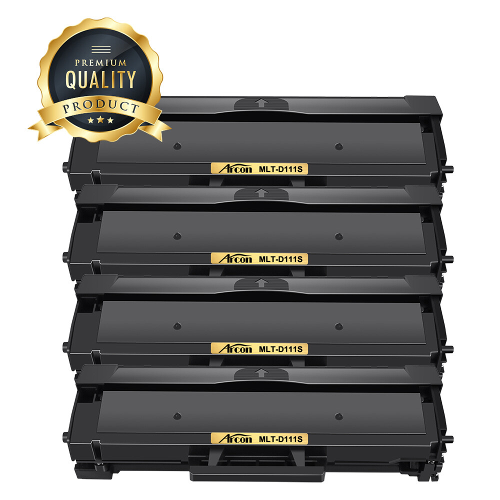 4-Pack 4Pk MLT-D111S 111s Toner Cartridge For Samsung Xpress M2020W M2070FW