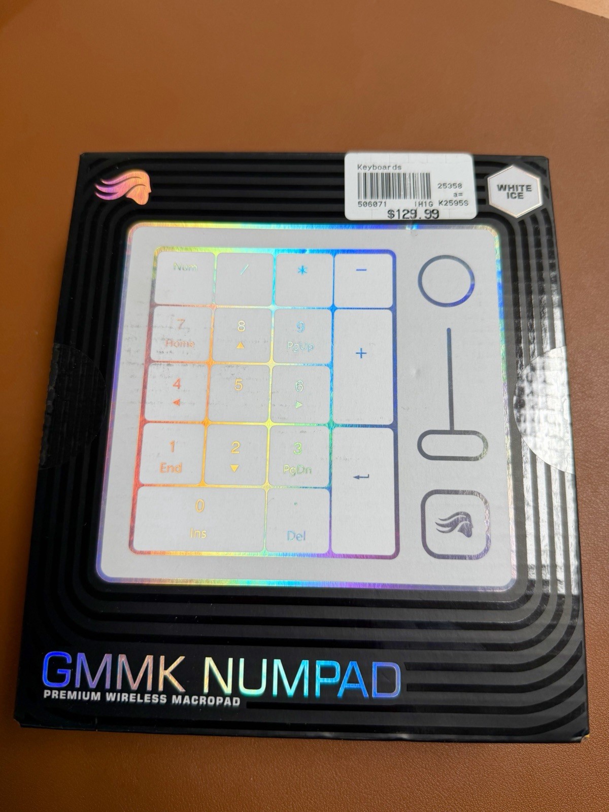 Glorious GMMK Numpad Premium Wireless Macropad - Brand New Sealed