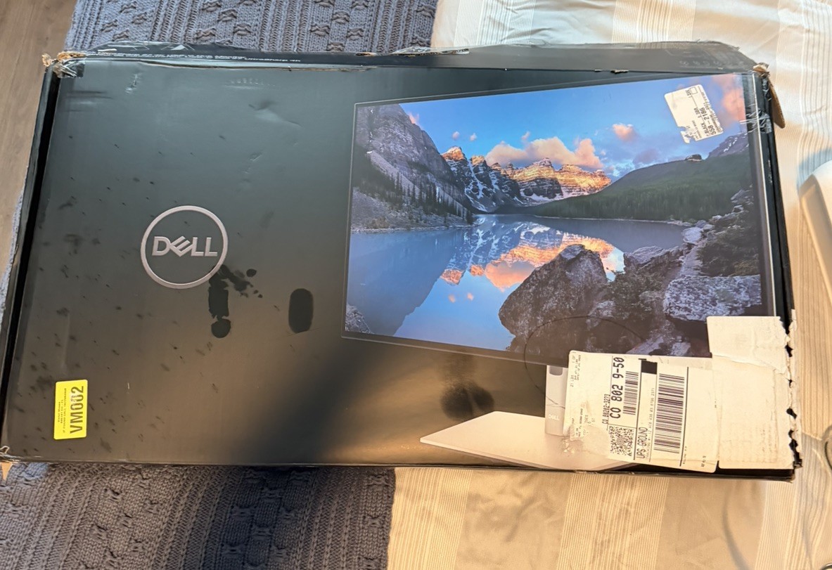 Dell UltraSharp U2723QE 27" 4K Widescreen USB-C Hub IPS LCD Monitor