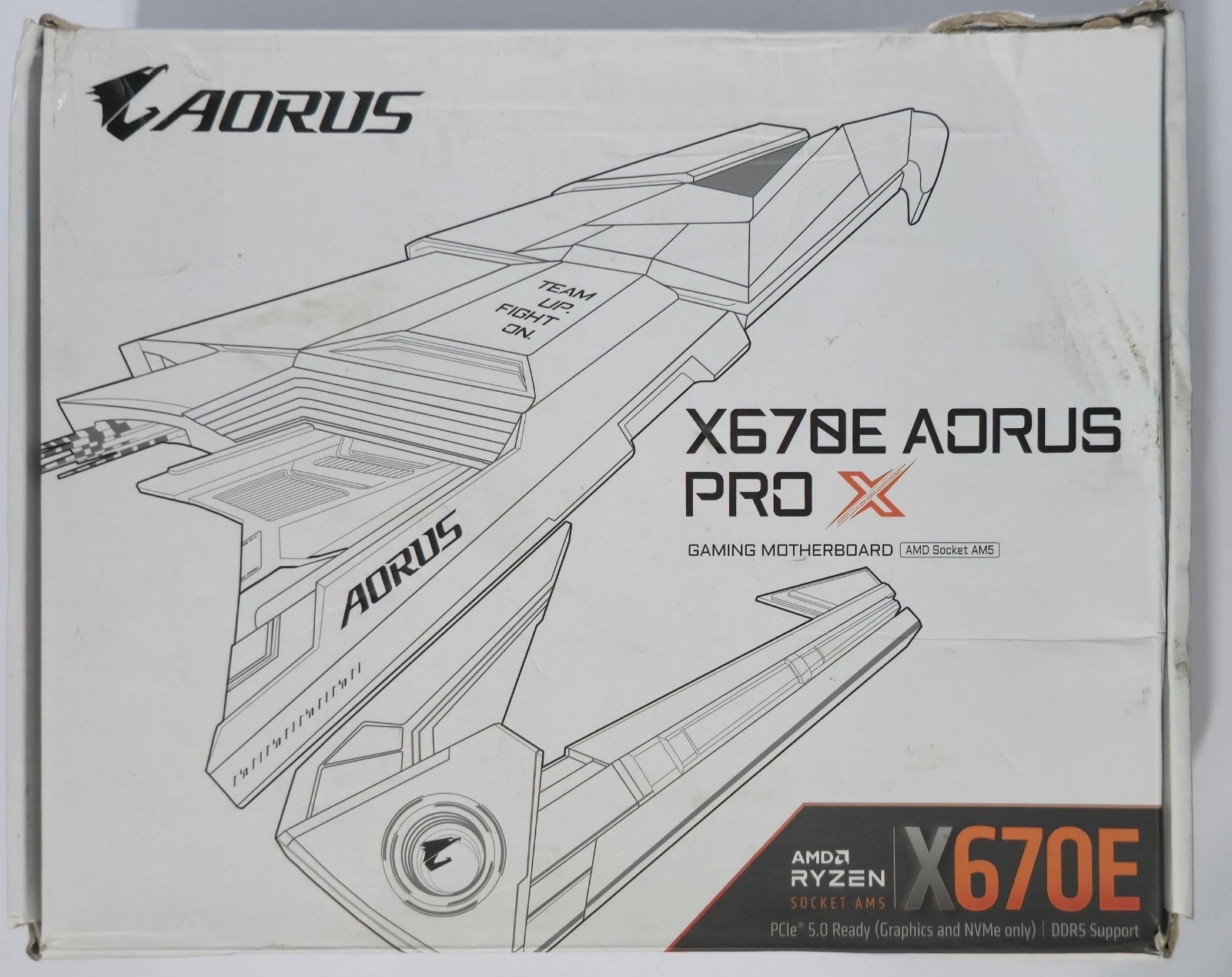 Gigabyte X670E Aorus Pro X AMD AM5 DDR5 ATX Wifi Motherboard