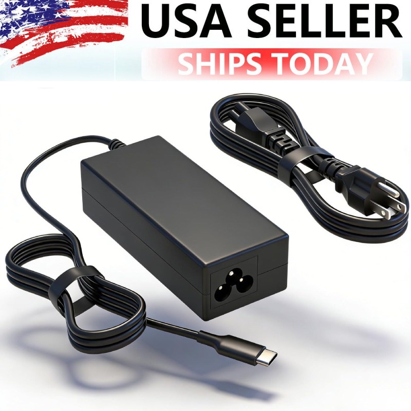 65W USB C Laptop Charger for Dell Latitude 5520 5430 5420 5530 7430 7420 2in1