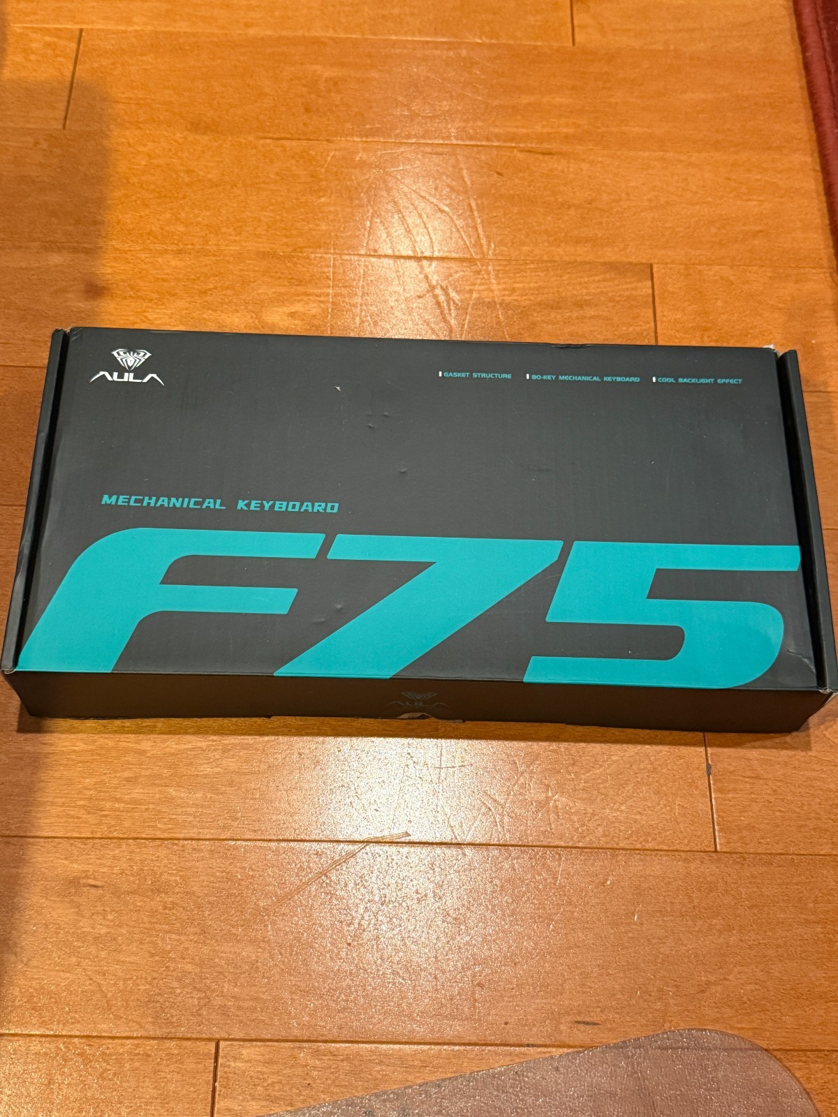 AULA F75 Wireless Gaming Keyboard Tri-Mode RGB Backlit (Black) NEW