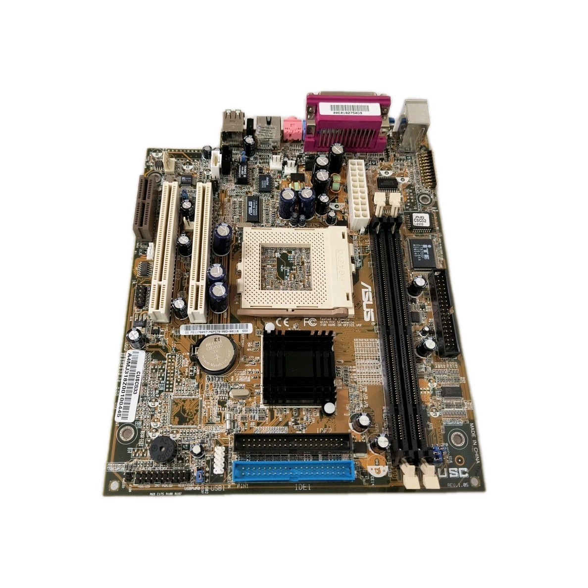 * SALE VINTAGE CUSC SIS 630 SOCKET 370 P3 FLEX ATX MB VGA SND LAN MBMX46