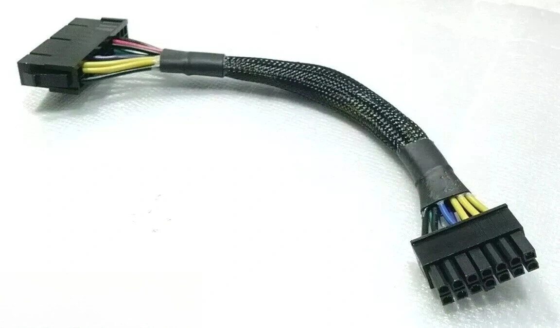 24Pin to 14Pin PSU Main Power Supply ATX Adapter Cable for Lenovo Motherboard