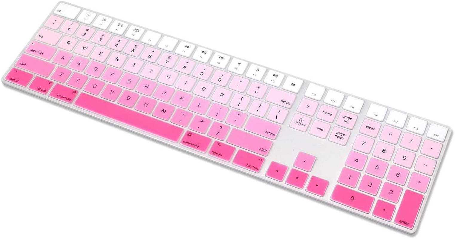 Ultra Thin Silicone Full Size Keyboard Cover Skin for Magic Keyboard