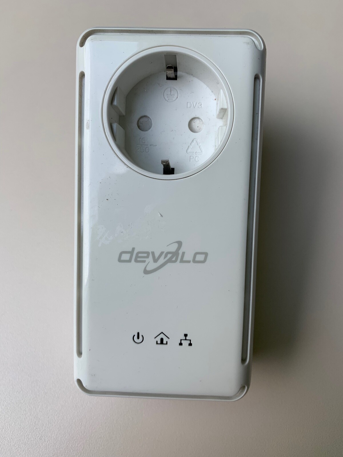 Devolo DLAN 200 AVplus Adapter MT:2220 Powerlan Powerline Used, Good Condition