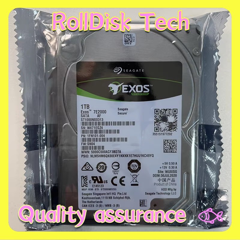 New Seagate ST1000NX0313 1TB Enterprise 7200RPM 128MB 6Gb 2.5'' SATA Hard Drive