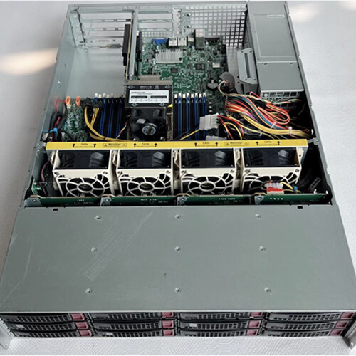 Supermicro H11SSW-NT Motherboard Custom Server +1X 7551P/4X DDR4 16G/2X 1T M.2-