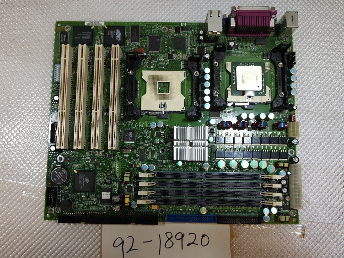 - HP ProLiant ML330 G3 Server  Motherboard W/ ONE XEPN CPU 324709-001 @@@