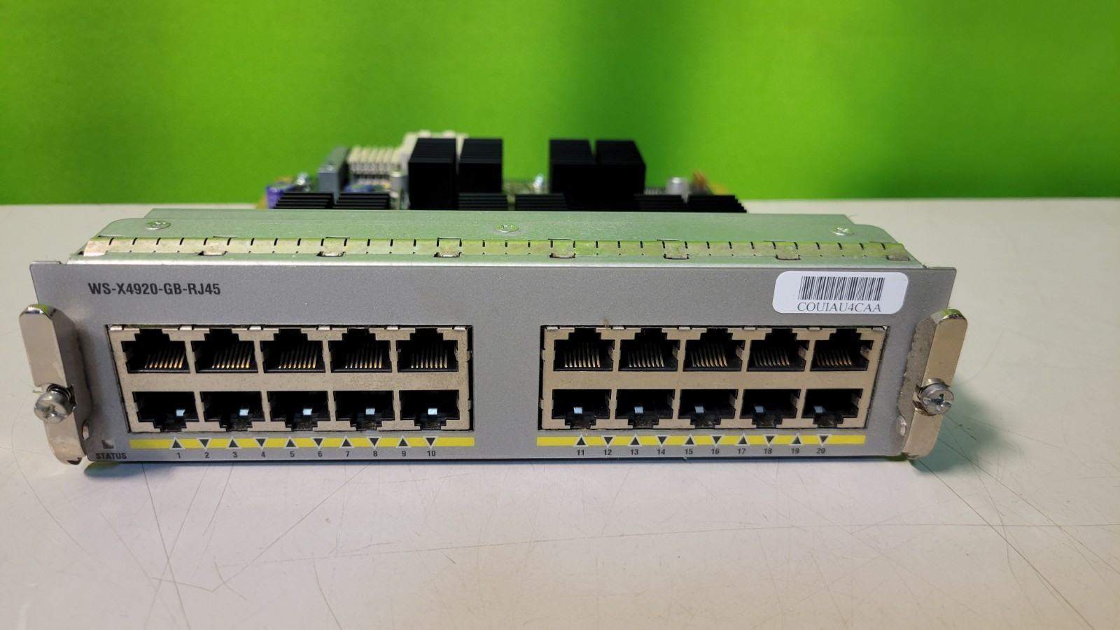 Cisco WS-X4920-GB-RJ45 20 Port Gigabit RJ-45 Ethernet Module