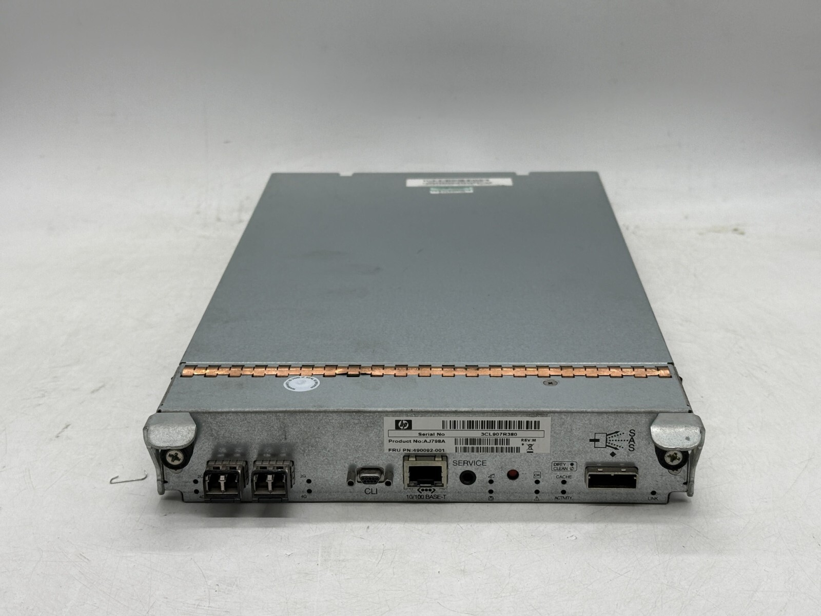 AJ798A 490092-001 HPE MSA2300fc MODULAR SMART ARRAY CONTROLLER Untested PARTS