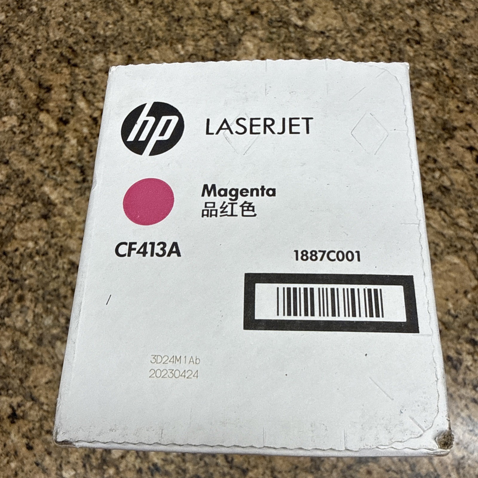 Genuine HP 410A CF413A Magenta Toner Cartridge Sealed