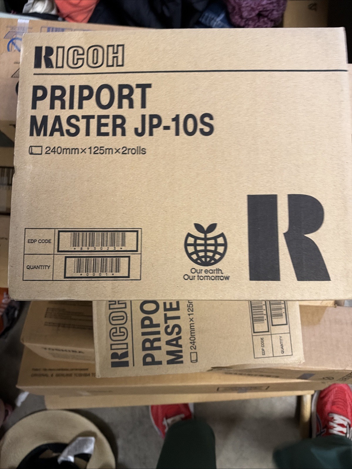 Ricoh Priport Master Jp-10S 893023 New OEM Toner