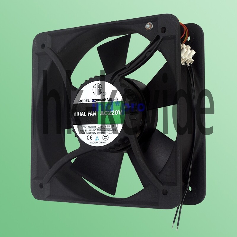 1PCS NEW G20060HA2BL-C Axial Fan AC220V 200*200*60mm 2-Wire 0.48A 65W