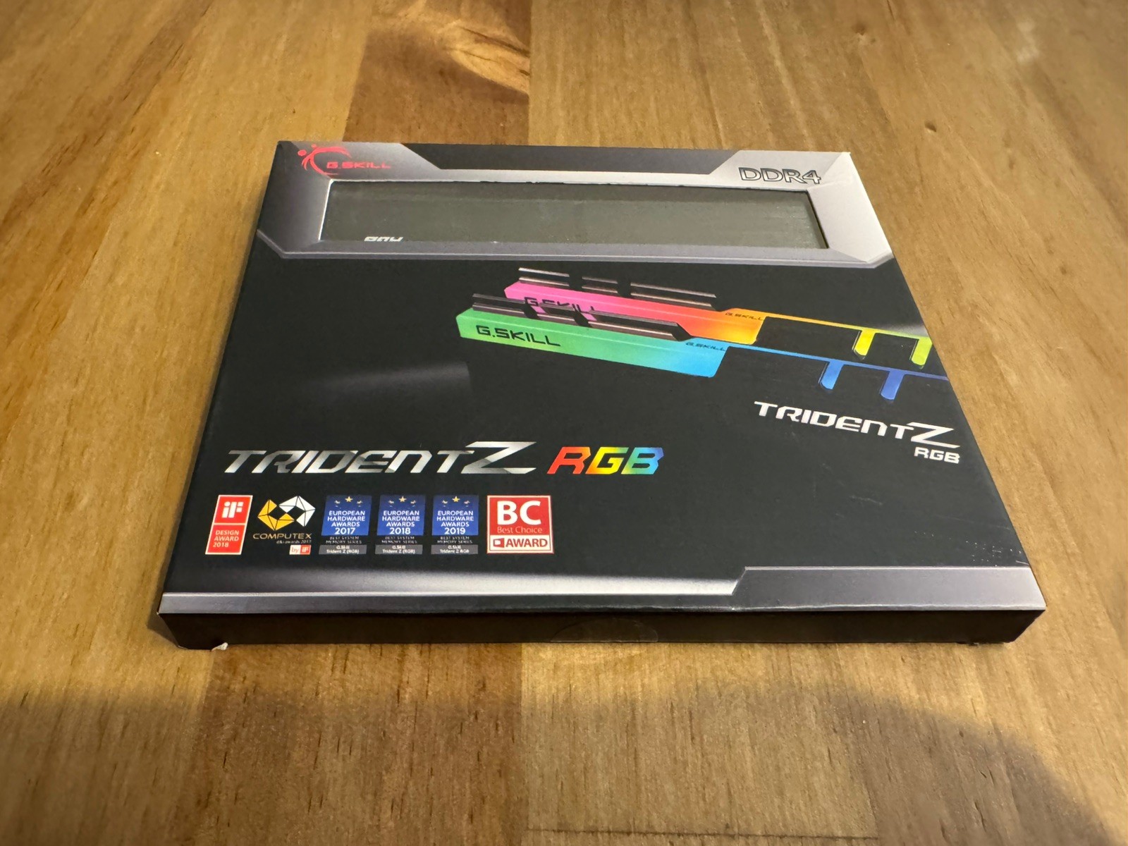 G.SKILL TridentZ RGB 64GB (2 x 32GB) 3600 MHz DDR4 