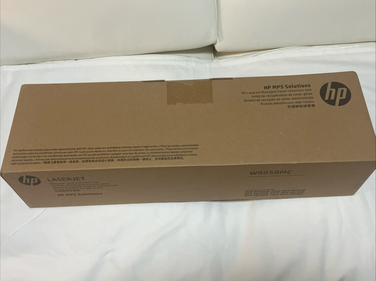 *NEW* OEM HP W9058MC WASTE BOTTLE TONER CARTRIDGE 