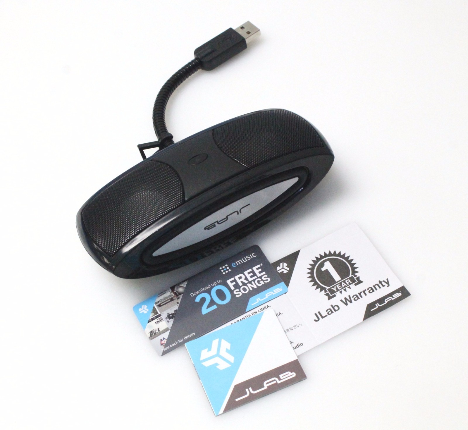 JLAB Audio b-flex USB Laptop X-Bass Speaker Brand New In RETAIL BOX