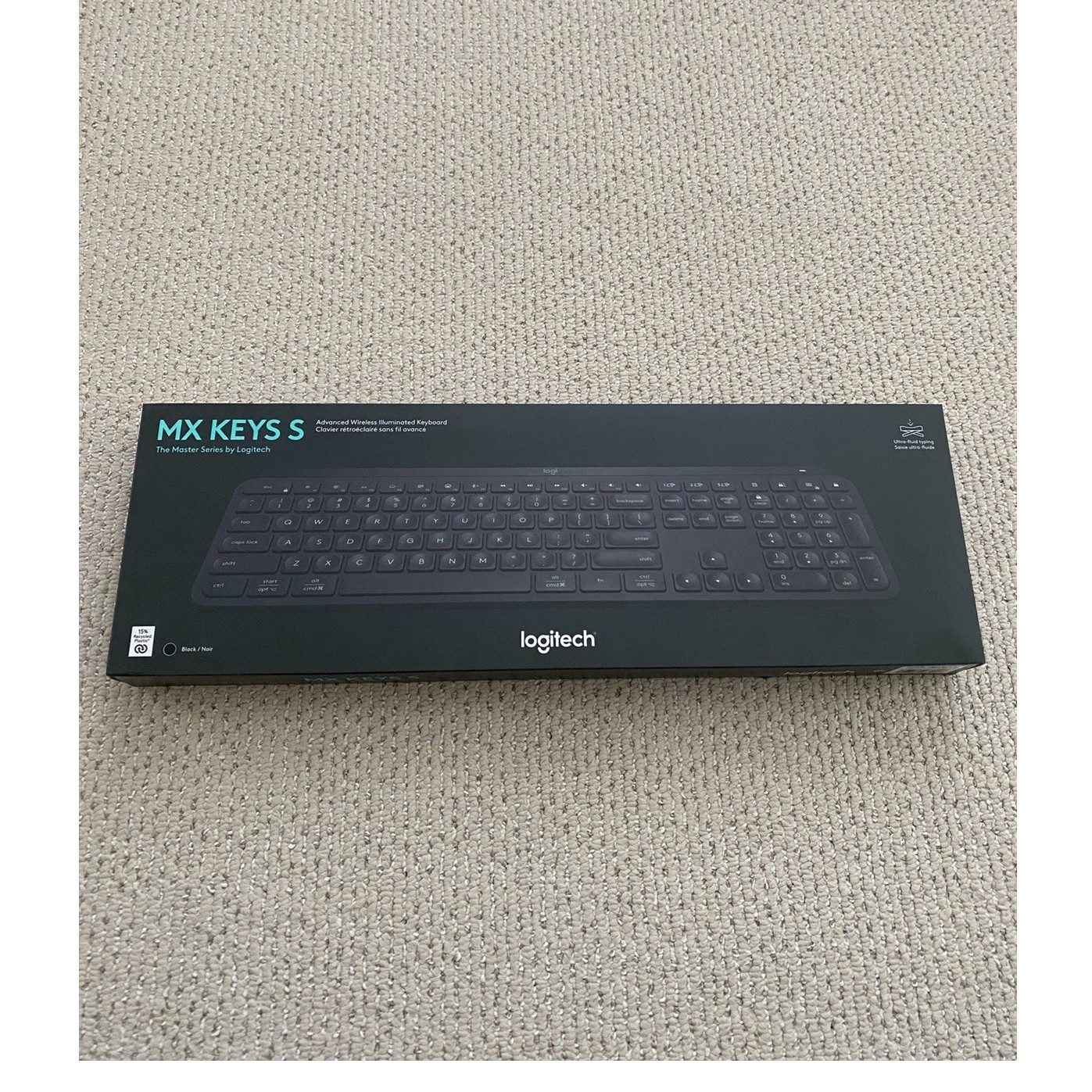 Logitech MX Keys S Wireless Keyboard & Logitech MX Master 3S Mouse Bundle