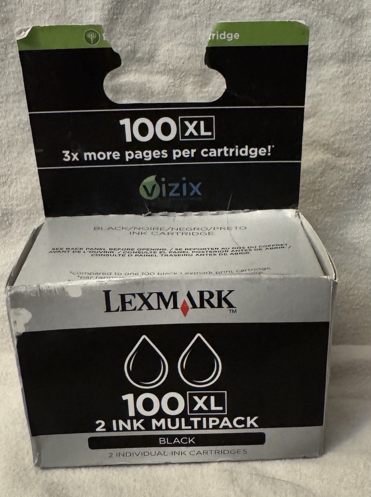 Lexmark 100 XL Genuine Black INK 100xl for S815 S301 S305 S405 S505 S605 Pro905