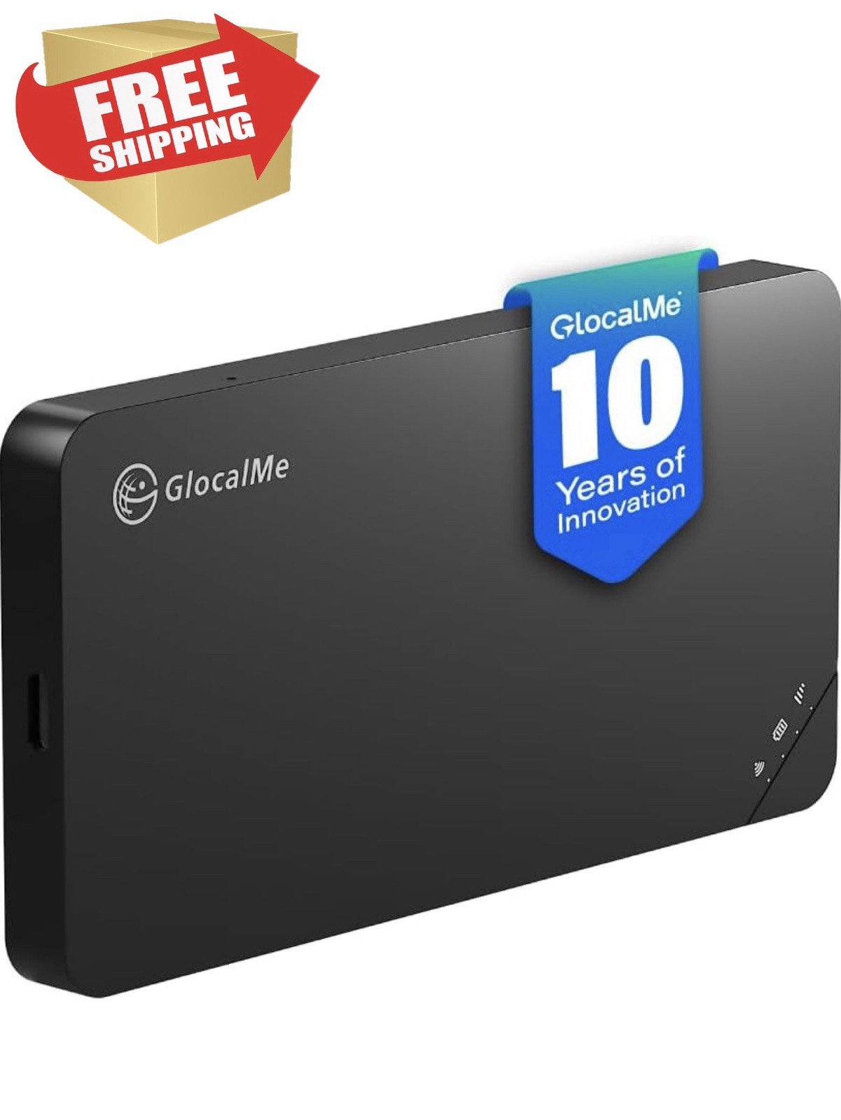 GlocalMe U3 4G LTE Mobile Hotspot Pocket WiFi - White